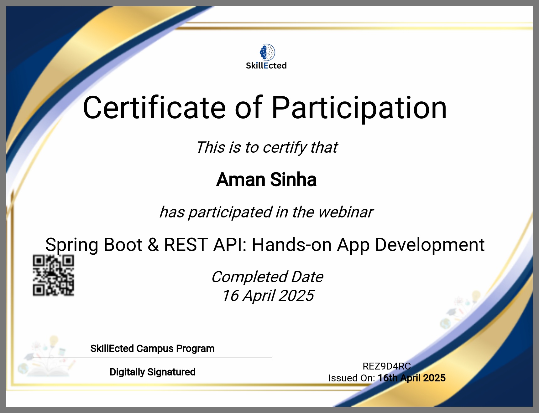 Web Accessibility Certificate