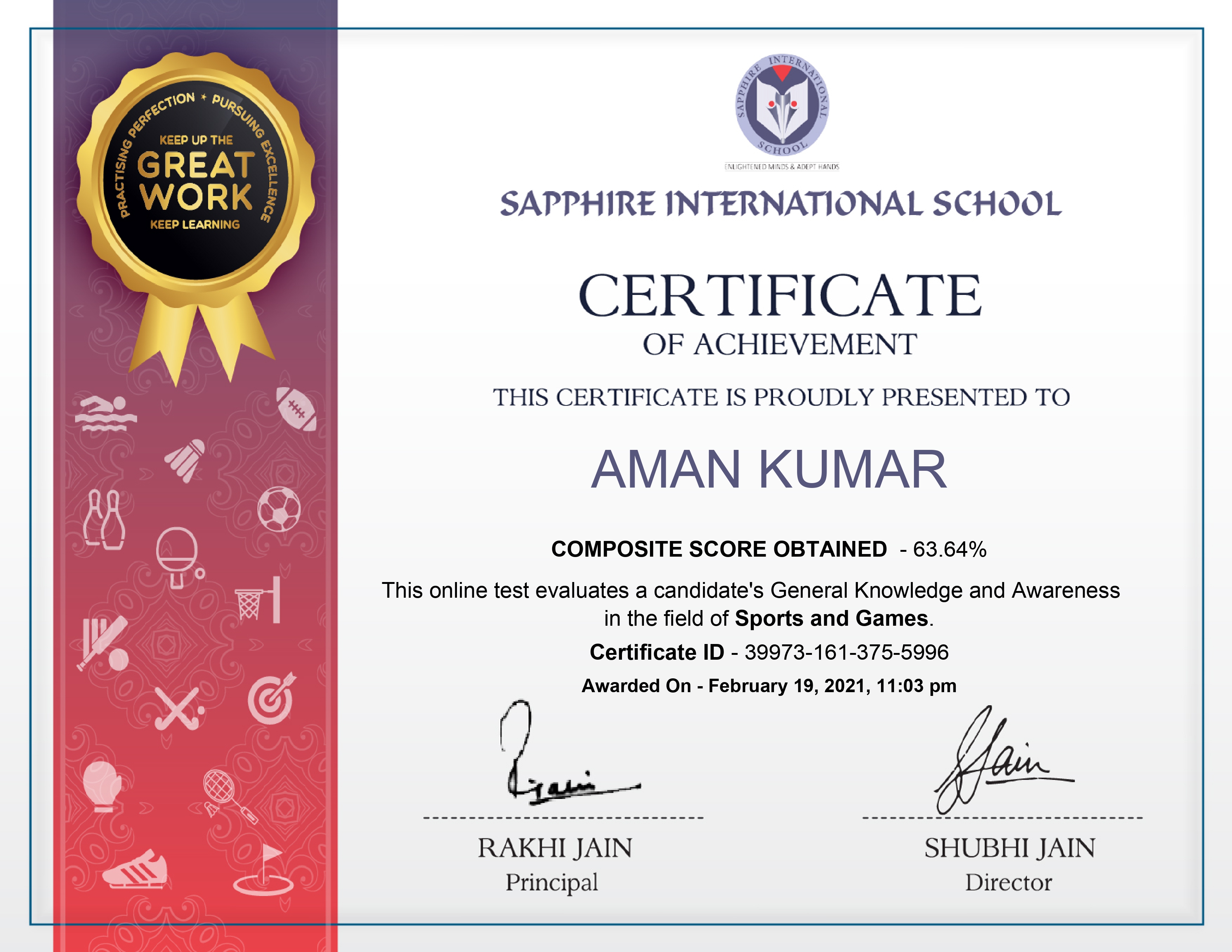 Web Accessibility Certificate